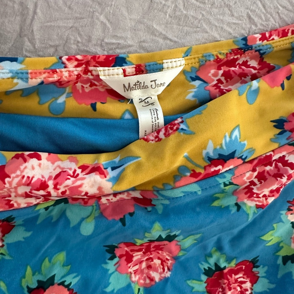 Matilda Jane Blue & Yellow Floral Two-Piece Set - Picture 2 of 2